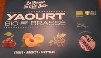 Yaourts Fruits Cerise Abricot Myrtille