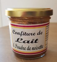 Confiture de lait à poudre de noisette