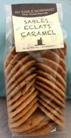 Sablés éclats caramel