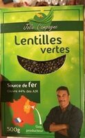 Lentilles vertes