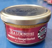 Rillettes de Rouget Barbet à la Tomate