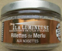 Rillettes de merlu aux noisettes