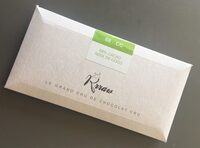 Tablette De Chocolat Cru à La Noix De Coco