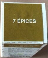 Truffes de caco cru 7 épices
