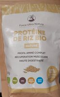 Protéine De Riz Nature Bio - 500 G - Eden Origine