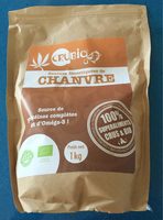 Graines de chanvre decortiquees