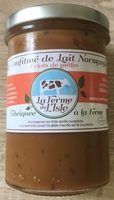 La confiture de lait normande éclats de pralin