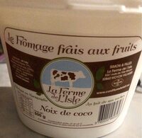 Fromage blanc noix de coco