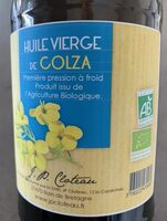 Huile vierge de colza