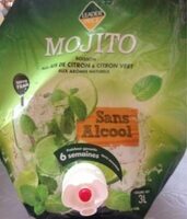 Mojito boisson aux jus de citron & citron vert