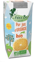 Pur jus d'orange bio