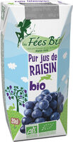 Pur jus de raisin bio
