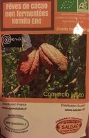 Feves Cacao Bio Non Fermentees Non Torefiees