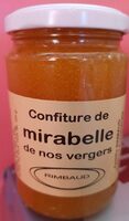 Confiture mirabelle de nos vergers