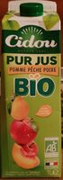 Pur jus pomme pêche poire