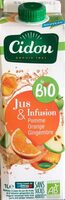 Jus&Infusion BIO - Pomme Orange Gingembre
