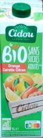 Jus Orange carotte citron