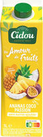 Les amours de fruits ananas coco passion
