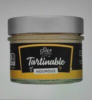 Tartinable Houmous 100g Chef de France