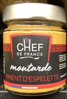 Moutarde piment d’espelette