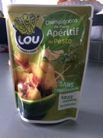 Champignons de Paris Aperitif au pesto