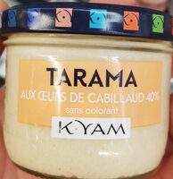 Tarama aux oeufs de cabillaux 40%