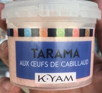 Tarama aux oeufs de cabillaud
