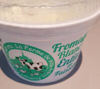 Fromage blanc entier en faisselle