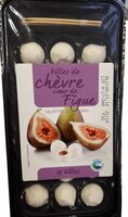 Billes de chèvre coeur de figues
