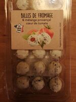 Billes de fromage & mélange provençal cœur de tomate