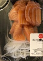 Sashimi saumon