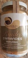Poudre d'amandes déshuilées