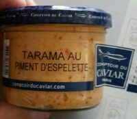 Tarama au piment d espelette