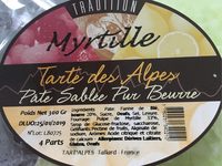 Tarte des Alpes Myrtille