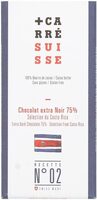 Chocolat extra Noir 75% Sélection du Costa Rica N°02