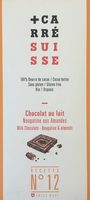 Chocolat au lait nougatine aux amandes