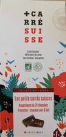 Les petits carrés suisses: Assortiment de 24 chocolats