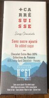 Chocolat extra noir 80 %