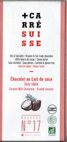 Recette N° 17 - Chocolat au Lait de coco - Coco rapée