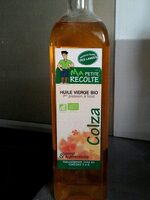 Huile vierge bio de Colza