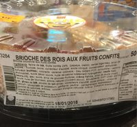 Brioche des rois aux fruits confits
