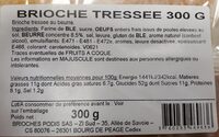 Brioche tressée