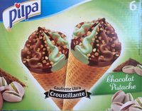 Glace chocolat pistache