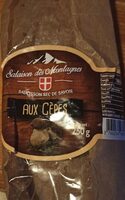 Saucisson sec de Savoie aux cèpes
