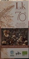 70% noisette caramélisée et fleur de sel