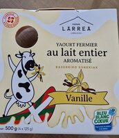 Yaourt fermier au lait entier aromatisé