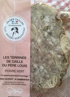 Terrines de caille du Père Louis