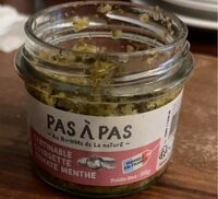 Tartinable courgette tomate menthe