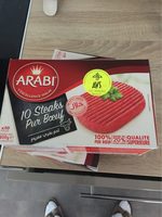 Steaks pur boeuf