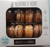 8 macarons d'hiver